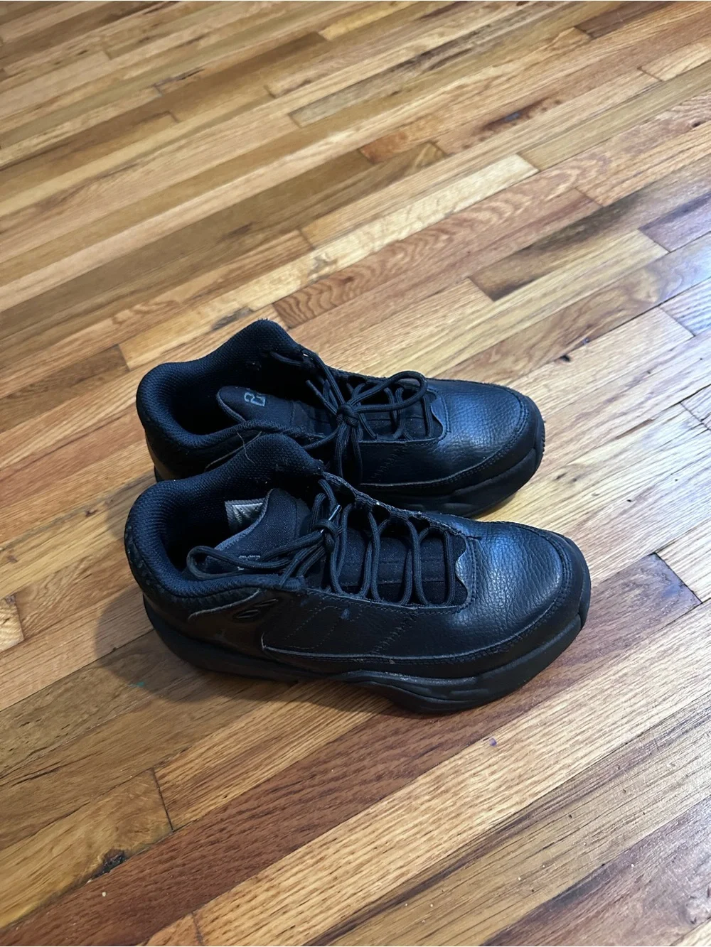 Jordan Men's Black Low-Top Athletic Sneakers
